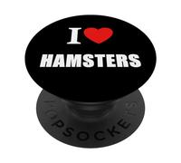 Amo i criceti PopSockets PopGrip Adesivo