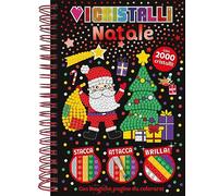Amo i cristalli. Natale. Ediz. a colori. Con 2000 cristalli colorati