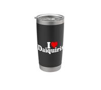 AMO I DAIQUIRI A FORMA DI CUORE Bicchiere termico in acciaio inox doppia parete