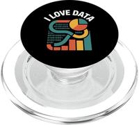Amo i dati Grafico Binario Appassionato PopSockets PopGrip per MagSafe