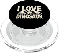 Amo i dinosauri Fun Jurassic Style PopSockets PopGrip per MagSafe