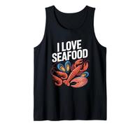 Amo i frutti di mare appassionati di creature oceaniche Canotta