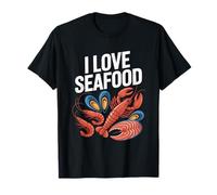 Amo i frutti di mare appassionati di creature oceaniche Maglietta