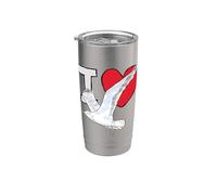 Amo i gabbiani Bicchiere termico in acciaio inox doppia parete