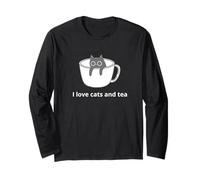 Amo i Gatti e Il tè Maglia a Manica