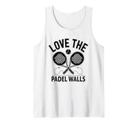 Amo i giocatori di gioco atleta sportivo Padel Walls Padel Canotta