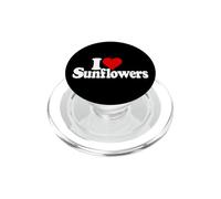 AMO I GIRASOLI A CUORE PopSockets PopGrip per MagSafe