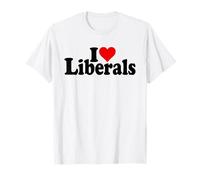 Amo I LIBERALI del Cuore, I DEMOCRATICI Classici Maglietta