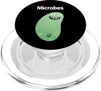 Amo i microbi | Batteri del virus della microbiologia PopSockets PopGrip per MagSafe