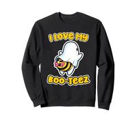 Amo i Miei Boo-Tee | Cute Ghost Bee Funny Halloween per Felpa