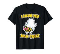 Amo i Miei Boo-Tee | Cute Ghost Bee Funny Halloween per Maglietta