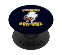Amo i miei boo-tee | Cute Ghost Bee Funny Halloween per PopSockets PopGrip Adesivo