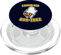 Amo i miei boo-tee | Cute Ghost Bee Funny Halloween per PopSockets PopGrip per MagSafe