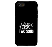 Amo i miei due figli Custodia per iPhone SE (2020) / 7/8