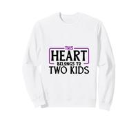 Amo i Miei Due Figli Felpa