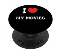 Amo i miei film PopSockets PopGrip Adesivo