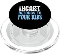 Amo i miei quattro figli PopSockets PopGrip per MagSafe