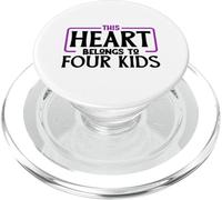 Amo i miei quattro figli PopSockets PopGrip per MagSafe