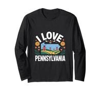 Amo i mulini a Vento della Pennsylvania Maglia a Manica