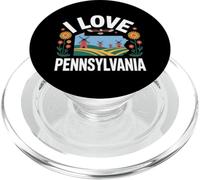 Amo i mulini a vento della Pennsylvania PopSockets PopGrip per MagSafe