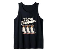 Amo i pinguini Simpatici amanti dei pinguini Canotta