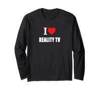 Amo i Reality Show televisivi per i Fan della Televisione nella Vita Reale Maglia a Manica
