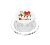 Amo i rifugiati PopSockets PopGrip per MagSafe