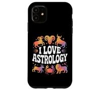 Amo i segni zodiacali dell"oroscopo dell"astrologia Custodia per iPhone 11