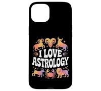 Amo i segni zodiacali dell"oroscopo dell"astrologia Custodia per iPhone 15 Plus