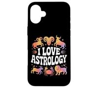 Amo i segni zodiacali dell"oroscopo dell"astrologia Custodia per iPhone 16 Plus