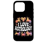 Amo i segni zodiacali dell"oroscopo dell"astrologia Custodia per iPhone 16 Pro