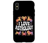 Amo i segni zodiacali dell"oroscopo dell"astrologia Custodia per iPhone X/XS