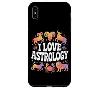 Amo i segni zodiacali dell"oroscopo dell"astrologia Custodia per iPhone XS Max