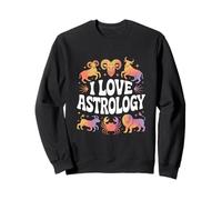 Amo i segni zodiacali delloroscopo dellastrologia Felpa