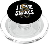 Amo i serpenti Entusiast Design PopSockets PopGrip per MagSafe
