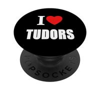 Amo i Tudor per gli studenti di storia Insegnanti e storici. PopSockets PopGrip Adesivo