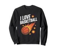 Amo Il Basket Explosive Slam Dunk Passion Felpa