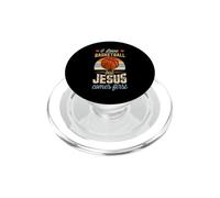 Amo il basket ma Gesù viene prima, divertente cristiano PopSockets PopGrip per MagSafe