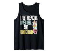 Amo Il Bobba e Gli Unicorni Bubble Drink Canotta