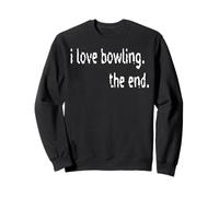 Amo Il Bowling The End Felpa