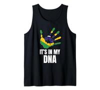 Amo Il Brasile Orgoglio Brasiliano È nella mia Famiglia Brasiliana Dna Canotta