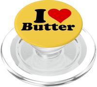 Amo il burro Heart PopSockets PopGrip per MagSafe