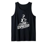 Amo Il caffè Espresso, Amante del caffè Vintage Canotta