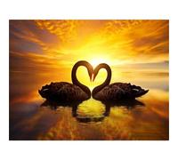 Amo il cigno nero Puzzle da 1000 pezzi, Puzzle per Adulti,1000 pezzi Puzzle per Adulti, Puzzle per Gioco Familiare, Regalo Puzzle, Puzzle Intelligente