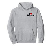Amo Il Cuore Bernie Bernard Bernadette Felpa con Cappuccio