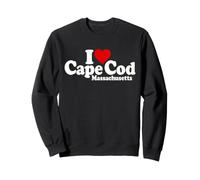 Amo Il Cuore Cape cod Massachusetts Felpa