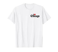 Amo Il Cuore Chicago Illinois Chi-Town Maglietta