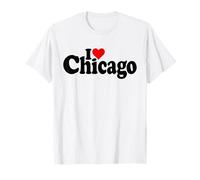 Amo Il Cuore Chicago Illinois Chi-Town Maglietta