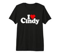 Amo Il Cuore Cindy Cynthia Sindy Maglietta Premium