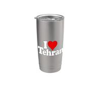 AMO IL CUORE, CITTÀ DI TEHERAN, IRAN Bicchiere termico in acciaio inox doppia parete